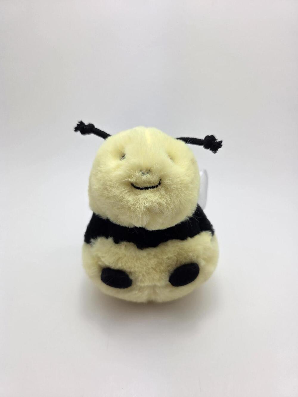 Aurora Cute Soft Fuzzy Bumblebee Plush (4 inch)
